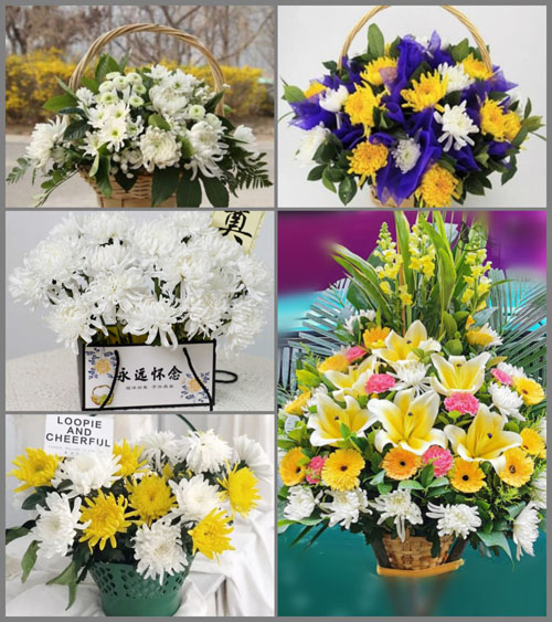 福建泉州晋江市梅岭街道梅山社区白事提篮配送